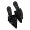 PROENZA SCHOULER - BLACK FABRI BOW MULES **FREE SHIPPING**